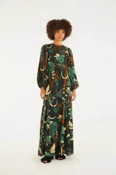 Floral dress from the Shopify catalog